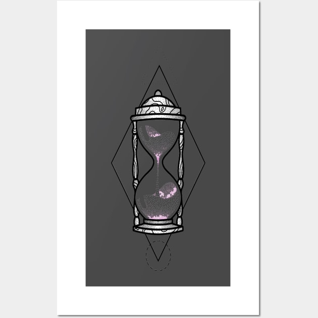Hourglass Wall Art by KUHANEY